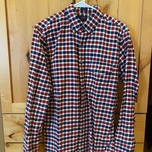 Banana Republic Brushed Twill Shirt - Medium Tall